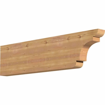 Ekena Millwork New Brighton Smooth Rafter Tail, Western Red Cedar, 3 1/2"W x 12"H x 48"L RFT04X12X48NEB00SWR